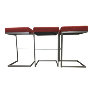 Modern Desiron Darin Counter Stools - Set of 3 For Sale