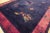 1920s 1920s Blue Navy Floral Animal Antique Chinese Art Deco Carpet 9' X 11'6" Knotted Wool Rug For Sale - Image 5 of 15