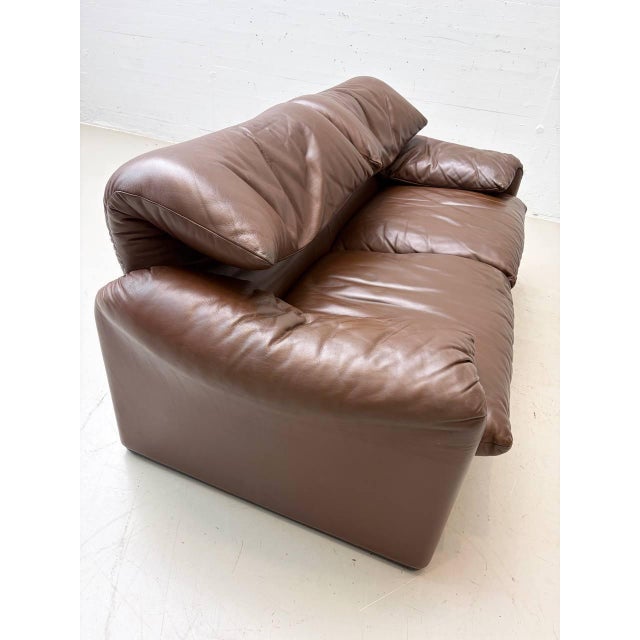 Maralunga Sofas by Vico Magistretti for Cassina, 1970s For Sale - Image 14 of 18