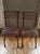 Maroon Garden Tables and Chairs, 1890s, Set of 4 For Sale - Image 8 of 15