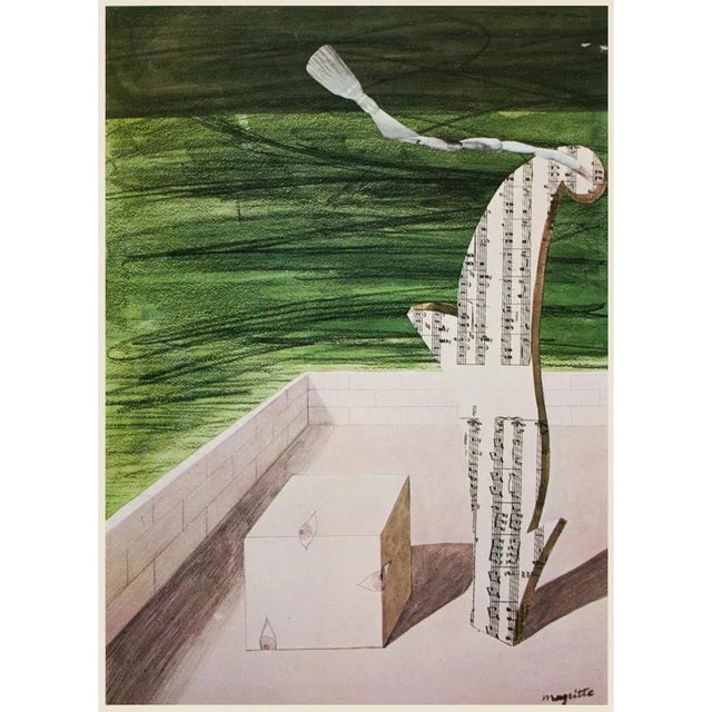 1972 After Rene Magritte, Untitled First Edition Lithograph For Sale In Dallas - Image 6 of 7