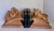 Pair of Vintage Italian Reclining Nude Figural Bookends in Terracotta Finish For Sale - Image 16 of 16