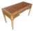 Vintage Mid Century c1970s Wicker Low Profile 3 Drawer Desk Console Mint For Sale