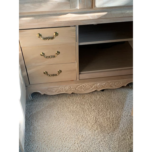 Vintage Pickled Oak Chairish