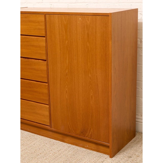 Mid 20th Century Mid 20th Century Danish Modern Cabinet Dresser For Sale - Image 5 of 12