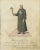 Raymond du Puy: 1791 Hand-Colored Engraving of the First Grand Master of the Hospitallers This captivating hand-colored...