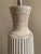 2010s White Washed Wooden Table Lamp For Sale - Image 5 of 6