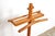 A very beautiful and complete valet stand made of beechwood, dating from the late 1970s. dimensions: w52 cm x d25 cm x...