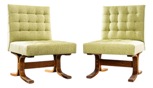 Sea Green Bratislava Side Chair by Ludvik Volak, 1970s