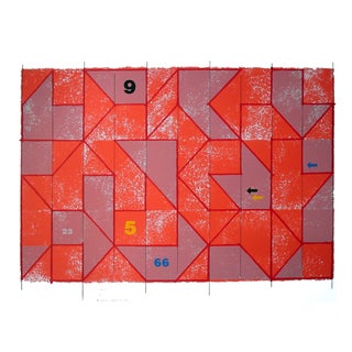 1980, 9 to 5 Silkscreen by Arnold Hoffman Jr. For Sale