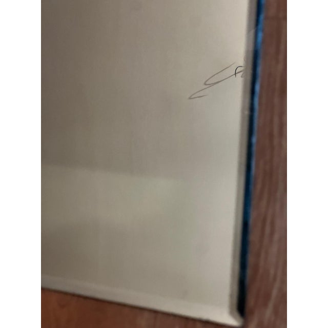 Vintage Rectangular Beveled Mirror, 1970s For Sale - Image 6 of 17