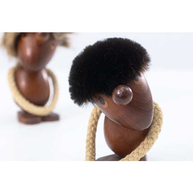 A pair of vintage Hans Bolling for Torben Orskov Optimism & Pessimism figurines. This is a cute little pair of mid century...