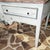 White Mid 19th Century French Country Painted Pine Desk Bureau Table For Sale - Image 8 of 11