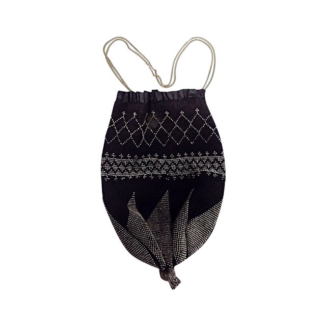 Art Deco Framed 1920's Beaded Evening Bag For Sale - Image 3 of 7