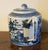 Early 19th Century Antique 19th Century Chinese Export Blue & White Porcelain Canton Tea Pot For Sale - Image 5 of 12