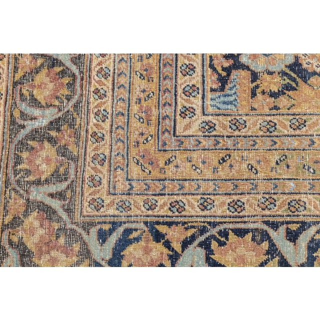Antique Tabriz Rug 7'4'' x 9'7'' For Sale - Image 12 of 12