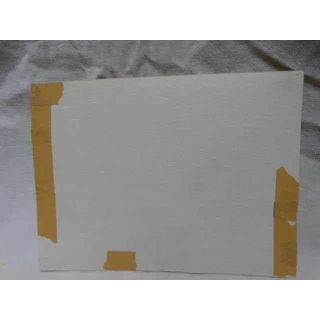 Expressionism Pacific Theater War Beach Watercolor For Sale - Image 3 of 3