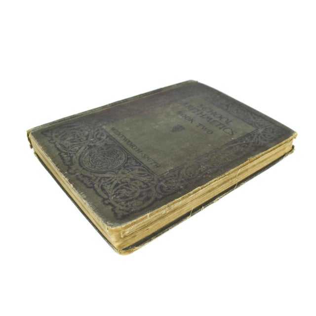 American Early 20th Century School Arithmetics Book Two Mathematical Series Children Hardcover Teaching Book For Sale - Image 3 of 10