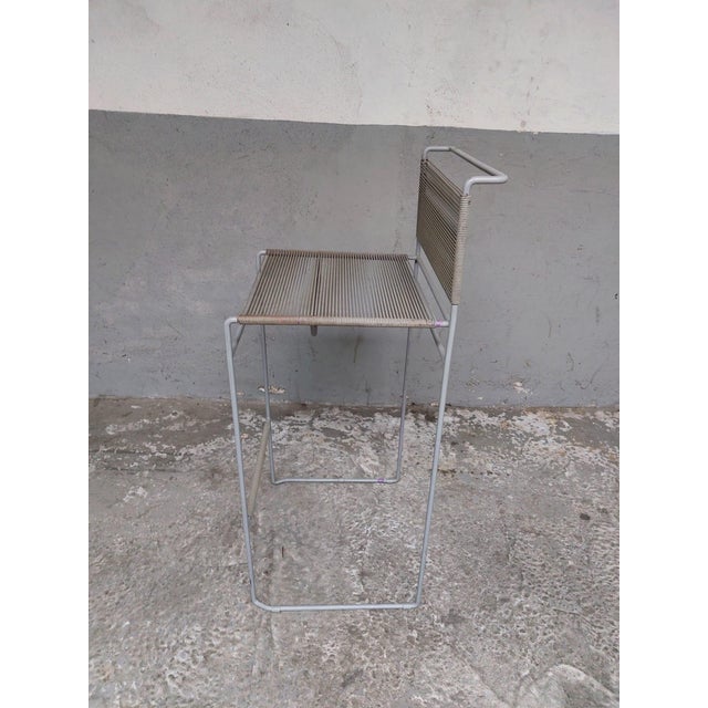 Vintage Spaghetti Chair, 1980 For Sale - Image 4 of 18