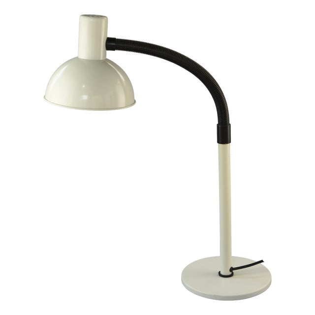 Early Bunker Table Lamp by Johannes Hammerborg for Fog & Mørup, 1970s For Sale