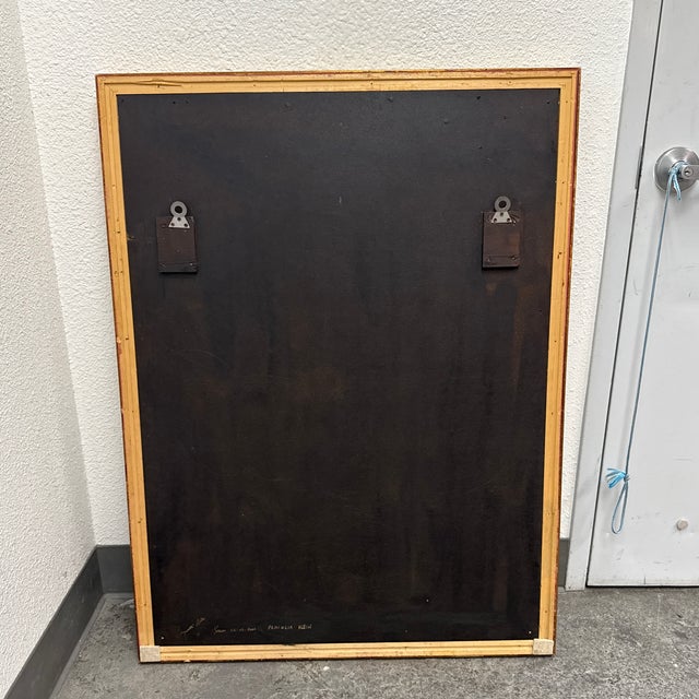 Signoretti Murano Glass + Gold Leaf Wall Mirror For Sale - Image 11 of 12