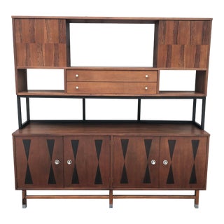 Vintage New Mid Century Modern Wall Cabinets Chairish