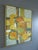 1970 Modernist 'Sunlit Forms' Vintage Swedish Original Abstract Geometric Oil Painting, Framed For Sale - Image 4 of 14
