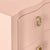 Not Yet Made - Made To Order Matthew Izzo Home Helena Pink Textured Linen Two Drawer Side Table For Sale - Image 5 of 8