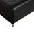 Volare Ottoman in Black Leather from Koinor For Sale - Image 4 of 11