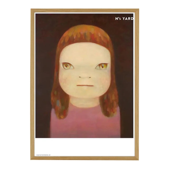 Yoshitomo Nara, Midnight Truth, 2021 - Oak Frame For Sale