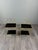 Vintage Side Tables in Gilt Metal with Glazed Ceramic Tops, 1960s, Set of 2 For Sale - Image 6 of 12