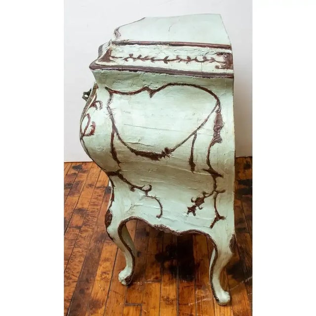 Pair of 18th Century Venetian Painted Commodes For Sale - Image 10 of 13