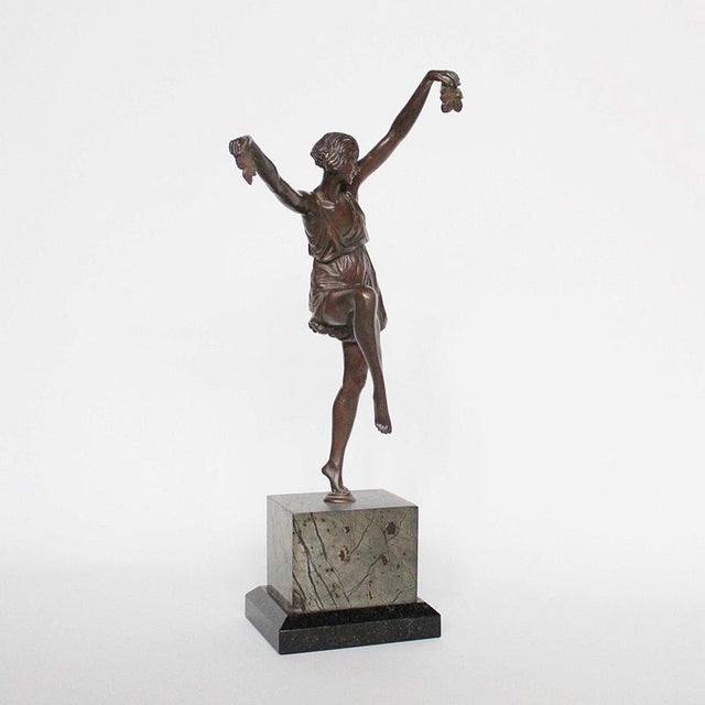 Black Unknown, Dancer, 1920s, Bronze For Sale - Image 8 of 9