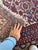 1930s Linen Ground Water Garden Hamadan Ice Blues Rug 2.7 x 9.10 For Sale - Image 4 of 10