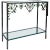 Architectural Iron Custom Console Table, France For Sale