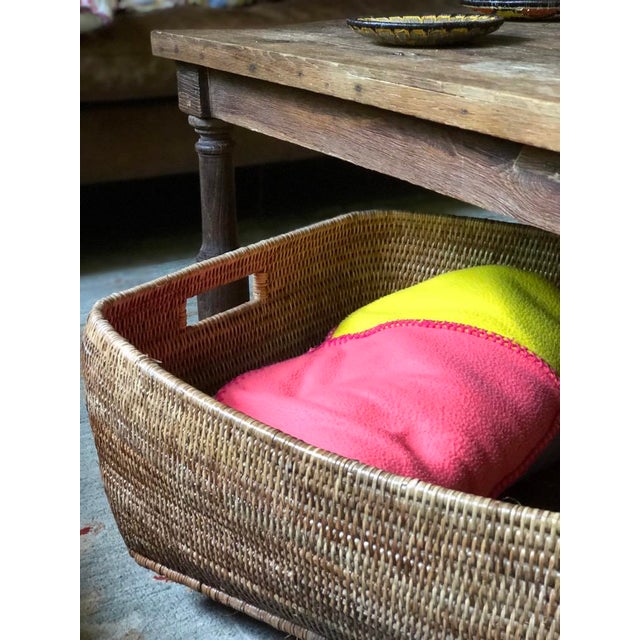 A good storage basket is not only functional but must fit into your home decor as well. Our rattan storage basket will add...