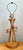 Vintage Rattan Loop Wood Lamp For Sale - Image 11 of 14