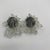 1960s 1960s Lois Ann Signed Aurora Borealis & Seed Bead Burst Cluster Clip Earrings - 2 Pieces For Sale - Image 5 of 10