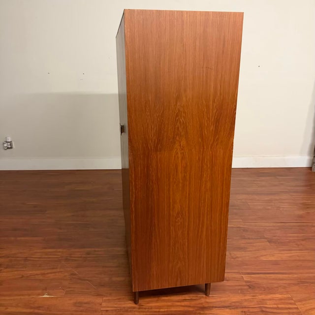 G-Plan Ib Kofod Larsen Teak & Rosewood Wardrobe Armoire For Sale In Seattle - Image 6 of 17