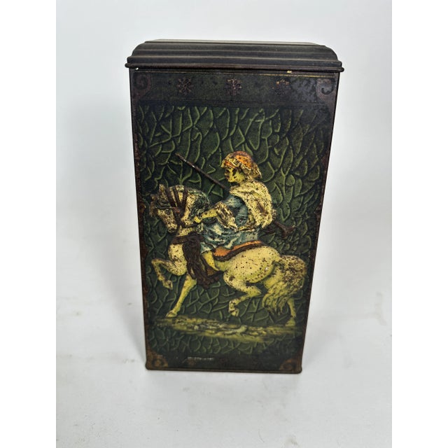 Late 19th Century Antique English Confectionery Tin For Sale In Los Angeles - Image 6 of 8