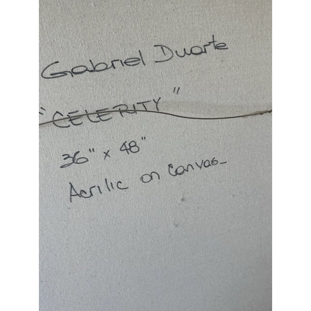 Oversized “Regatta” Acrylic Original Painting For Sale In Miami - Image 6 of 8