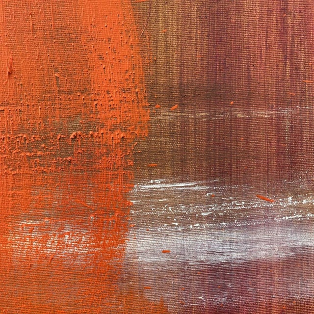 Contemporary Abstract Earth and Oil on Canvas Painting "The Bridge No1" by Paul Landauer For Sale - Image 6 of 10