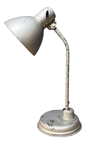 Bauhaus Desk Lamp in Silver-Grey