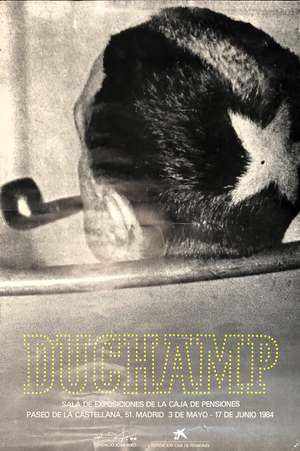 Marcel Duchamp in Madrid Exhibition Poster, 1984