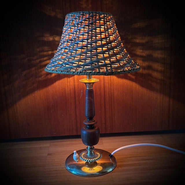 A mid-century table lamp, model 32060, designed by bertil brisborg for the swedish department store nordiska kompaniet in...