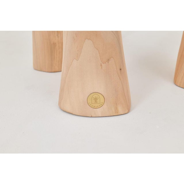 Sculptural Side Table by Logniture For Sale - Image 13 of 18