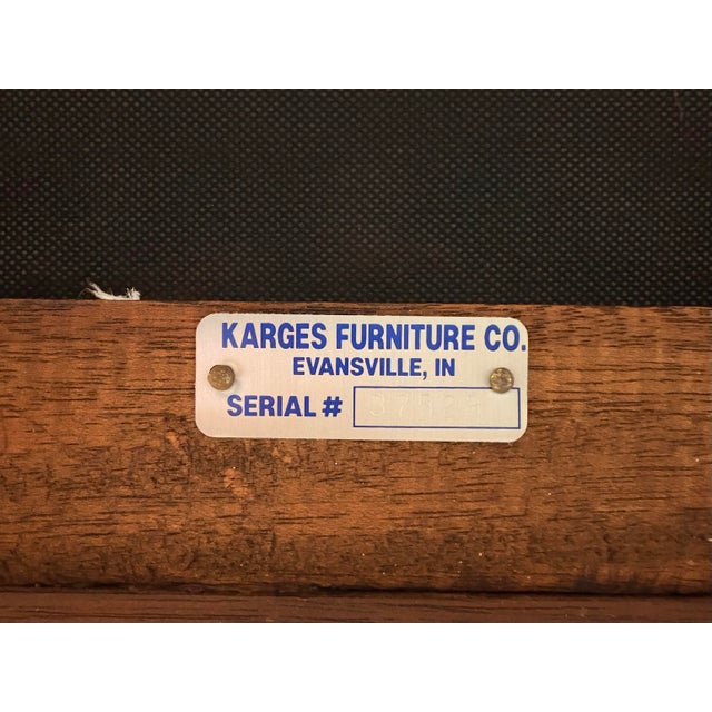 Karges by Hand Duncan Phyfe Style Mahogany Dining Set For Sale - Image 11 of 11