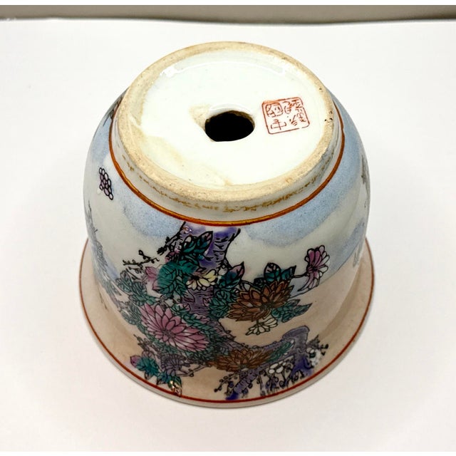 Chinese Porcelain Planter W/Tray For Sale - Image 10 of 12