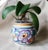 Yellow 1930s Poole Pottery Posie Pot Traditional Pattern - Truda Carter Design - Clarice Heath Cliff Paintress For Sale - Image 8 of 9
