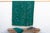 Textile Vintage African Burkina Tie-Dye Teal Throw For Sale - Image 7 of 7